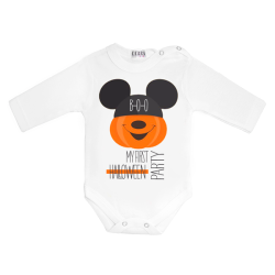 Carra Mickey Halloween бебешко боди